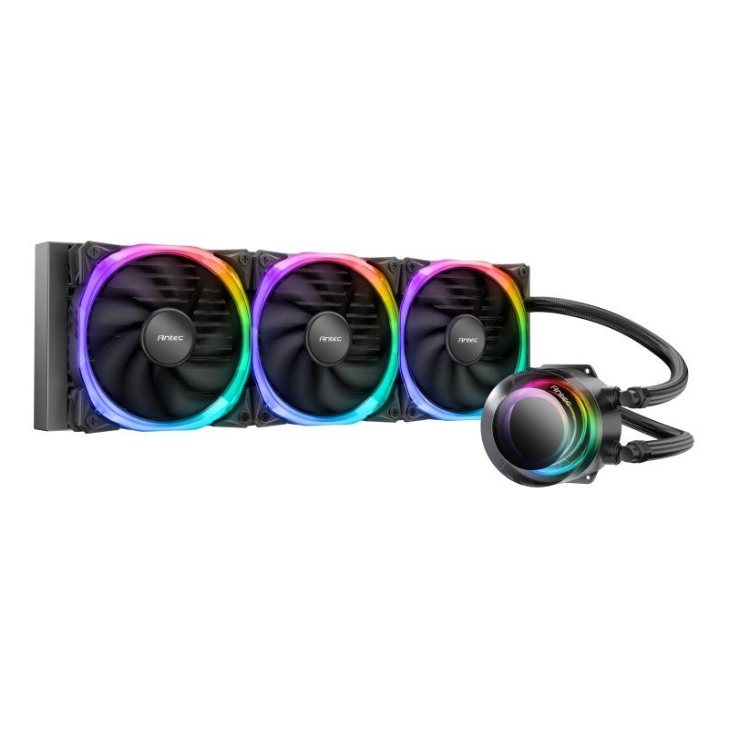 Antec VORTEX 360 ARGB All in One Liquid CPU Cooler - Black Antec VORTEX 360 ARGB All in One Liquid CPU Cooler - Black